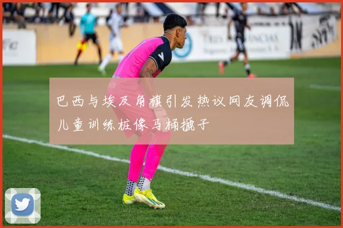 巴西与埃及角旗引发热议网友调侃儿童训练桩像马桶搋子