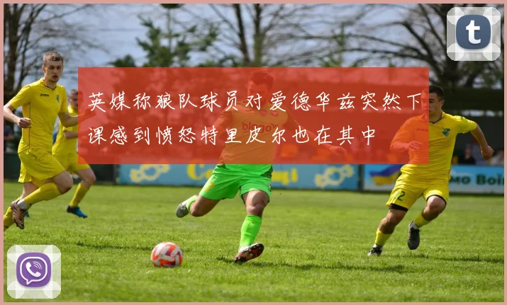 英媒称狼队球员对爱德华兹突然下课感到愤怒特里皮尔也在其中